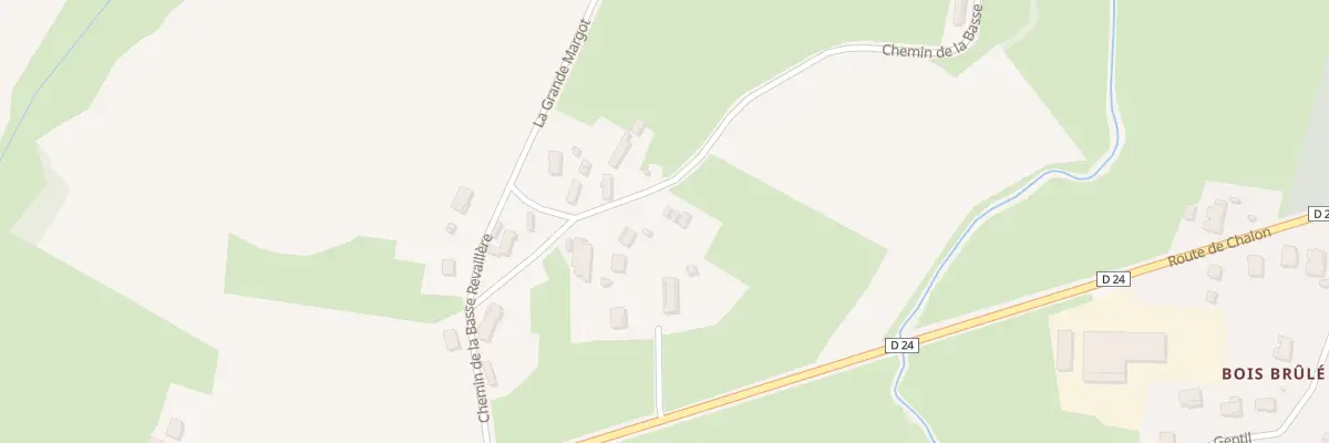 Plan du 20 Che de la Basse Revaillère à Saint-Germain-du-Bois