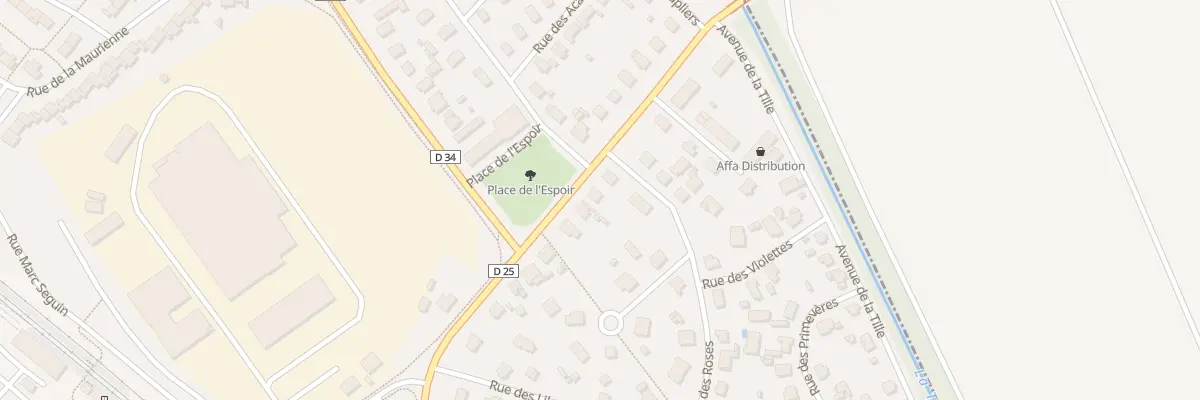 Plan du 22 Rue de Labergement à Genlis
