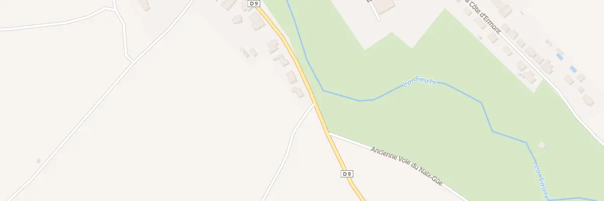 Plan du 16 Rue de Dammarie au Bouchon-sur-Saulx