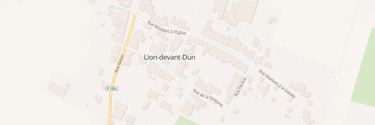 Plan du 4 Gr Grande Rue à Lion-devant-Dun