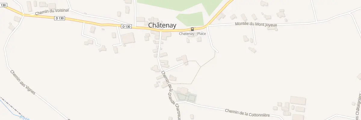Plan du 105 La Grande Charriere à Châtenay
