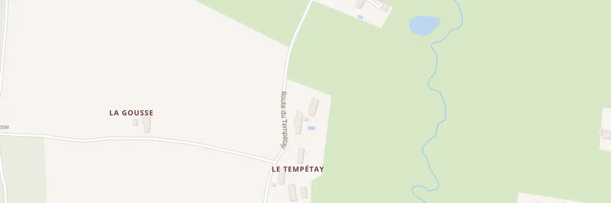 Plan du 5309 Le Tempetay à Marboz