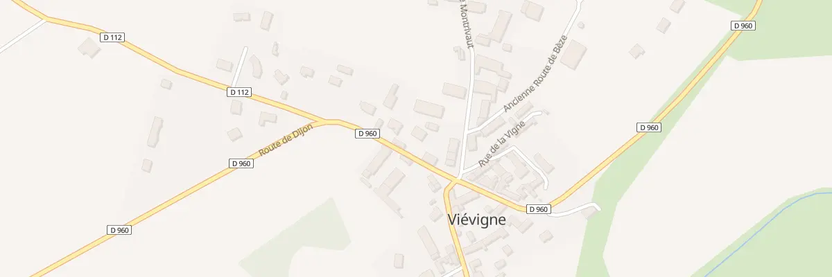 Plan du 4 Rte de Dijon à Viévigne