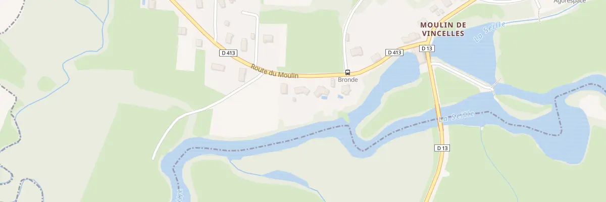 Plan du 209 Rte du Moulin à Vincelles