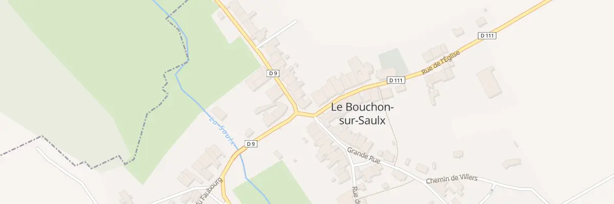 Plan du 1 Gpl Grande Place au Bouchon-sur-Saulx