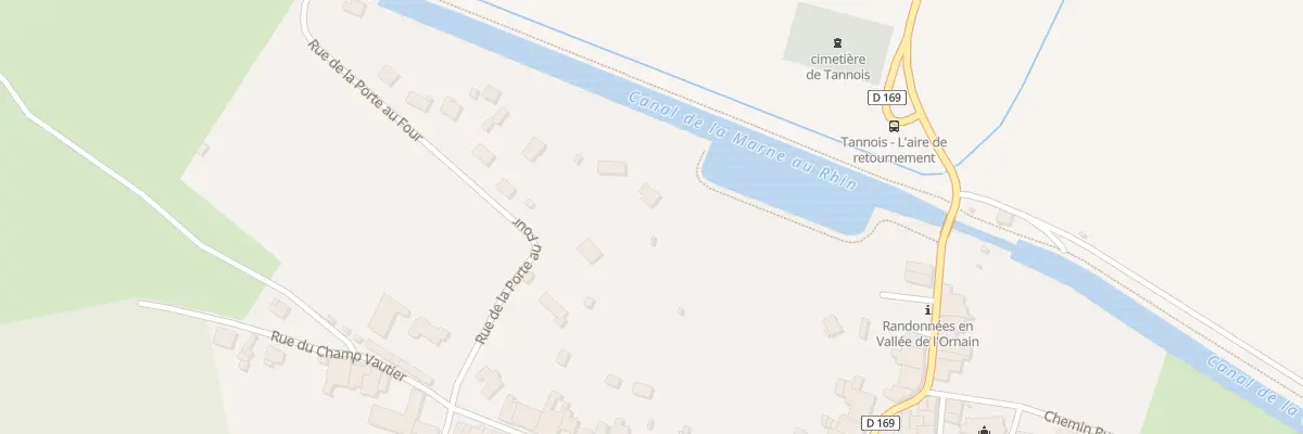 Plan du 6 Rue de la Porte au Four à Tannois