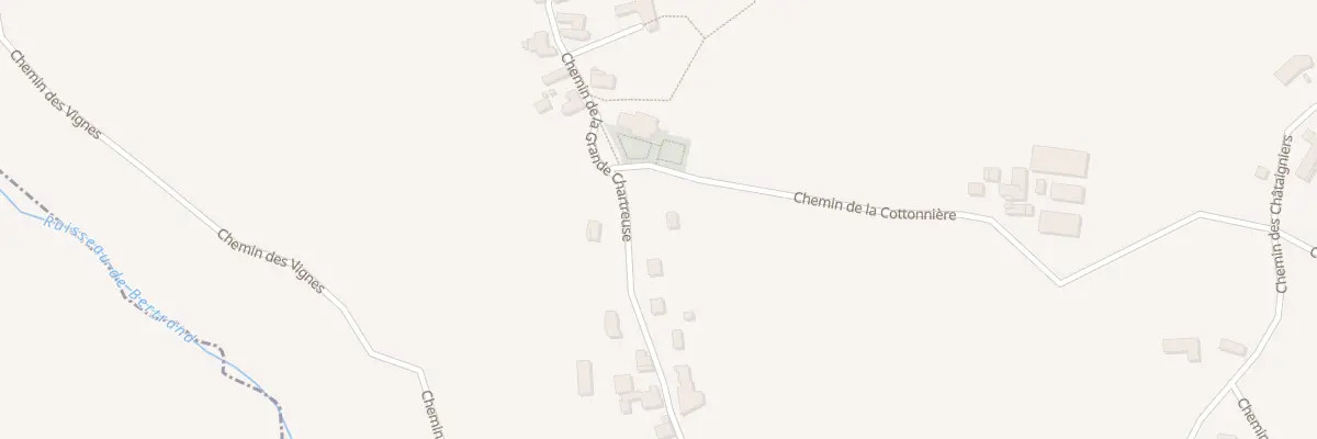 Plan du 251 La Grande Charriere à Châtenay