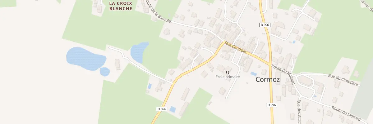 Plan du 5051 Au Bourg à Cormoz