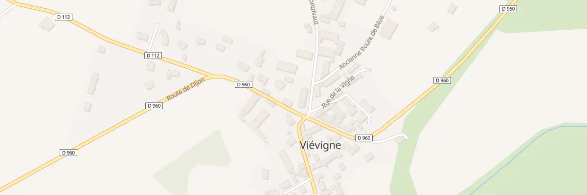 Plan du 2 Rte de Dijon à Viévigne