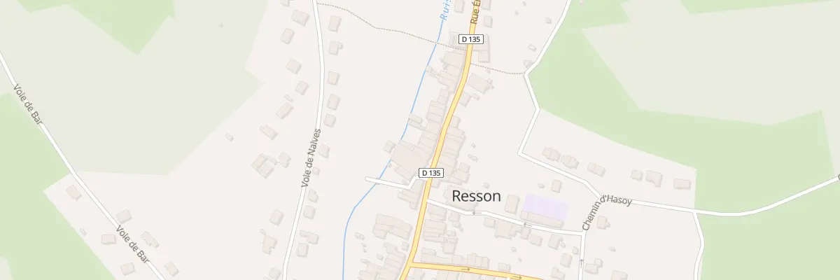 Plan du 6 Rue Emile Josse à Resson