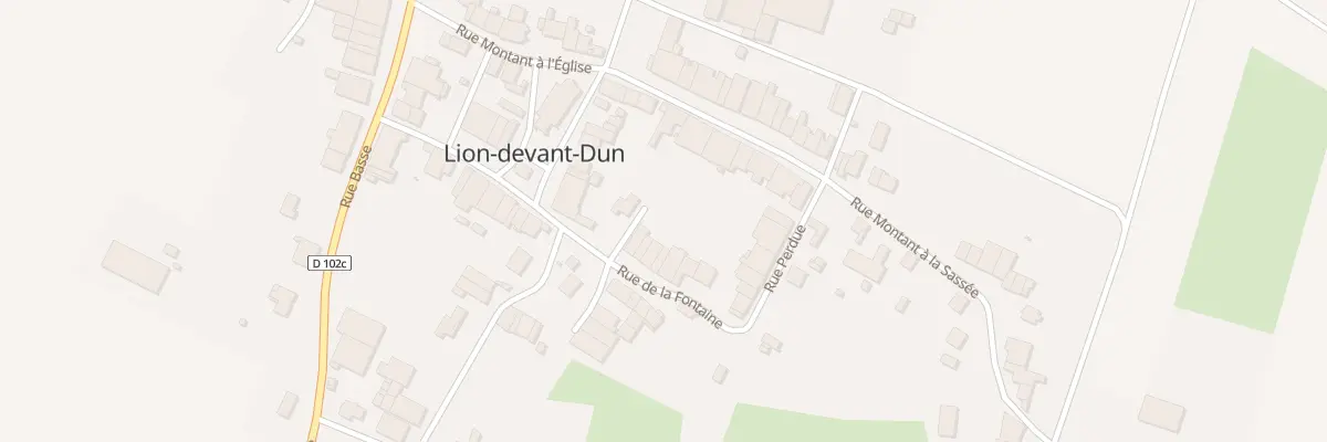 Plan du 5B Rue de la Fontaine à Lion-devant-Dun