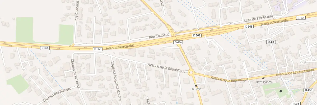 Plan du 125 Av de la Republique à Gignac-la-Nerthe