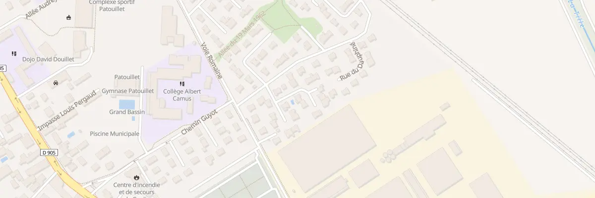 Plan du 4 Rue du Languedoc à Longchamp