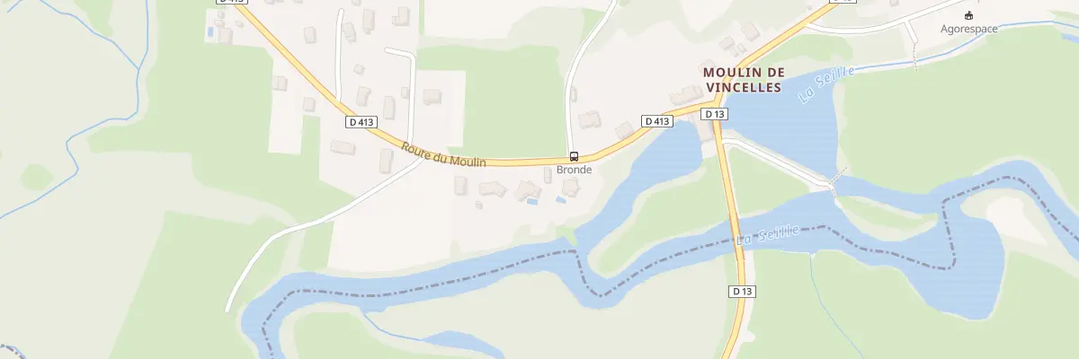 Plan du 177 Rte du Moulin à Vincelles