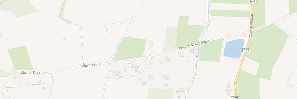 Plan du 352 Che de la Dégane à Villes-sur-Auzon