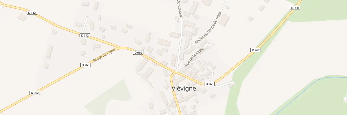 Plan du 1 Rue de Montrivaut à Viévigne