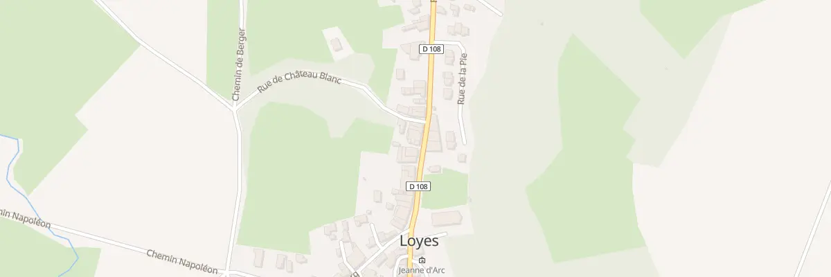 Plan du 288 Rue Royale à Villieu-Loyes-Mollon
