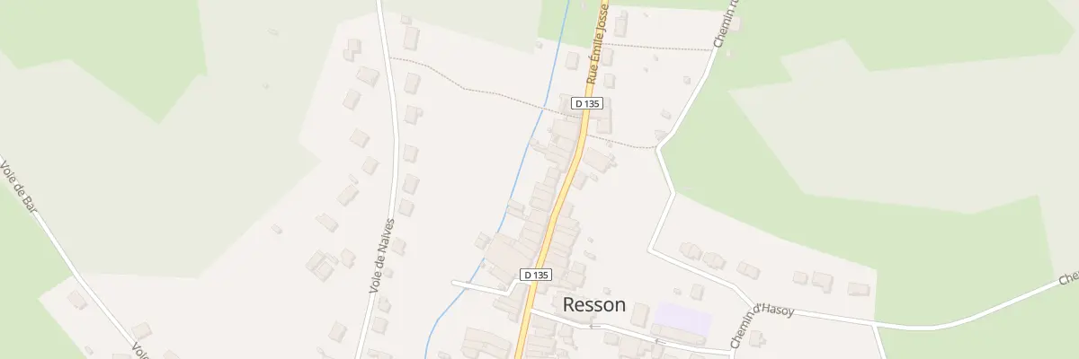 Plan du 16 Rue Emile Josse à Resson