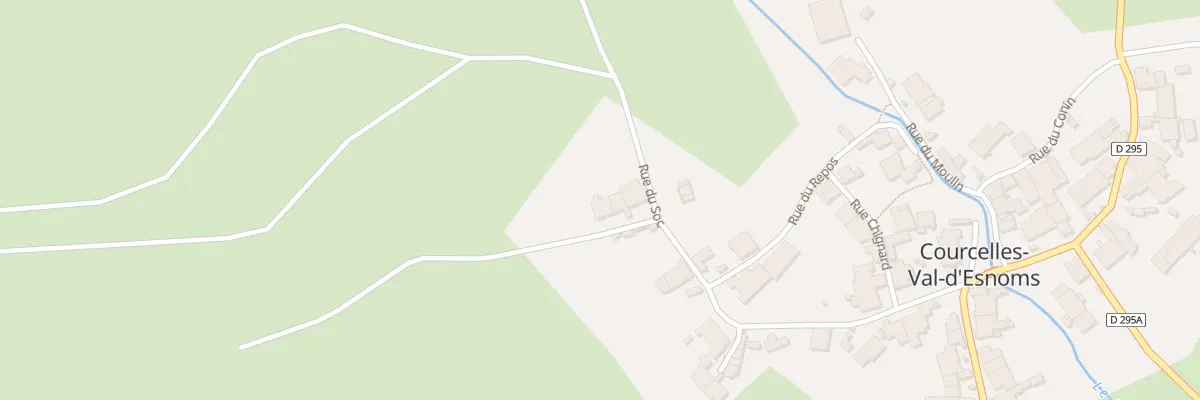 Plan du 6 Rue de la Comme au Val-d’Esnoms