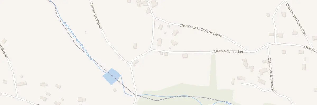 Plan du 285 Che de l’Étang à Châtenay