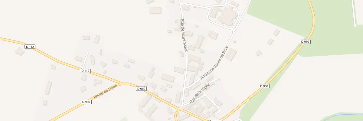 Plan du 3 Rue de Montrivaut à Viévigne