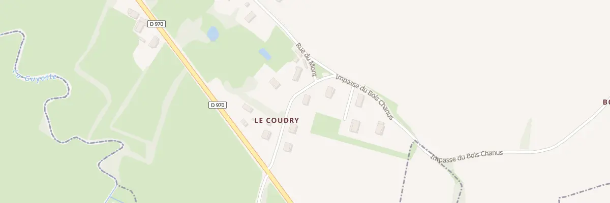 Plan du 411 Rue du Mont à Serley