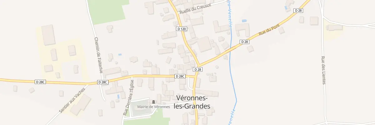 Plan du 3 Rue de Petigny à Véronnes