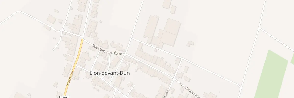 Plan du 5 Rue des Epargniers à Lion-devant-Dun