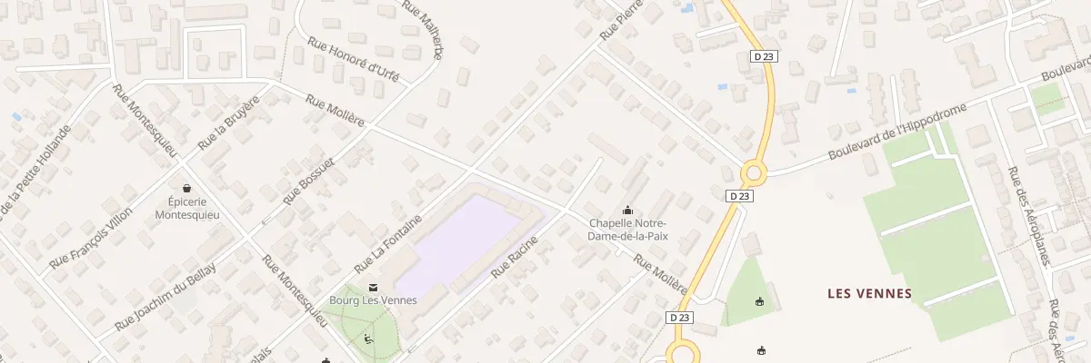 Plan du 35 Rue Molière à Bourg-en-Bresse
