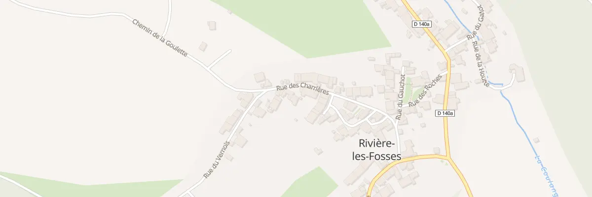 Plan du 37 Rue des Charrieres à Rivière-les-Fosses