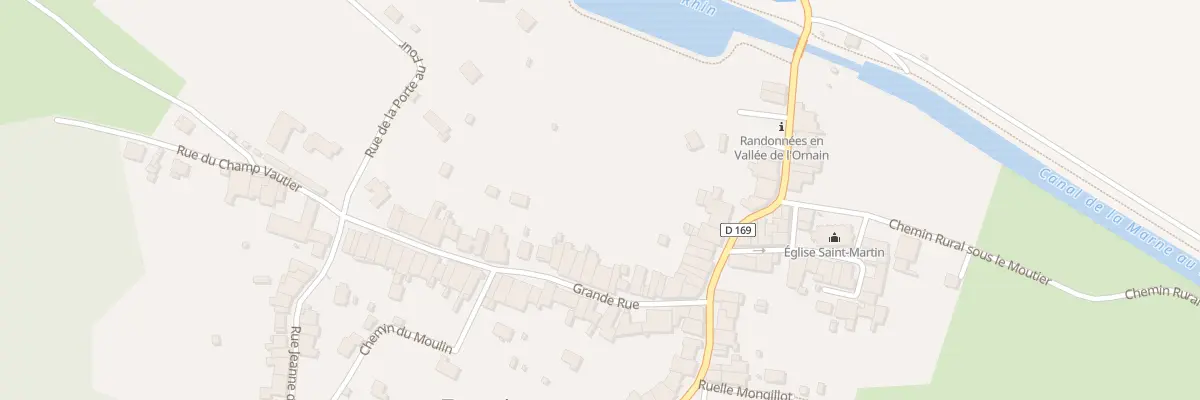 Plan du 20 Gr Grande Rue à Tannois