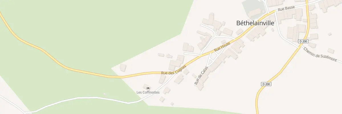 Plan du 1 Le Mont de Varennes à Béthelainville
