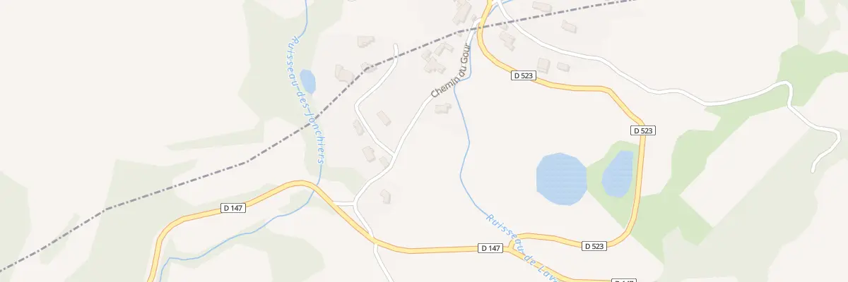 Plan du 178 Le Gour à Propiac