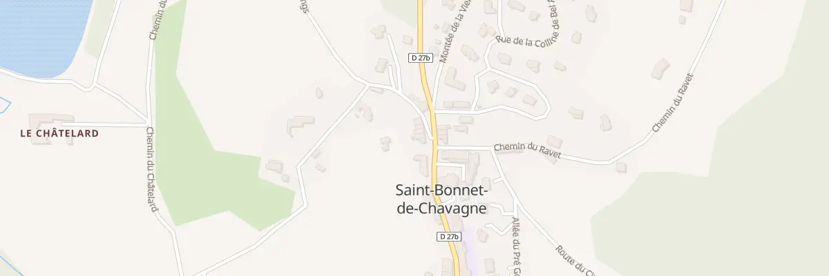 Plan du 15 Tra des Etangs à Saint-Bonnet-de-Chavagne