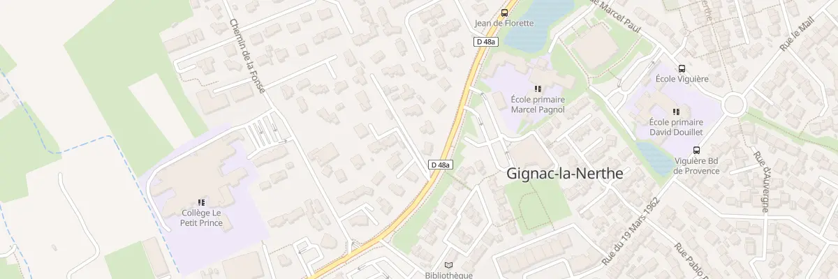 Plan du 2 Imp des Sources à Gignac-la-Nerthe