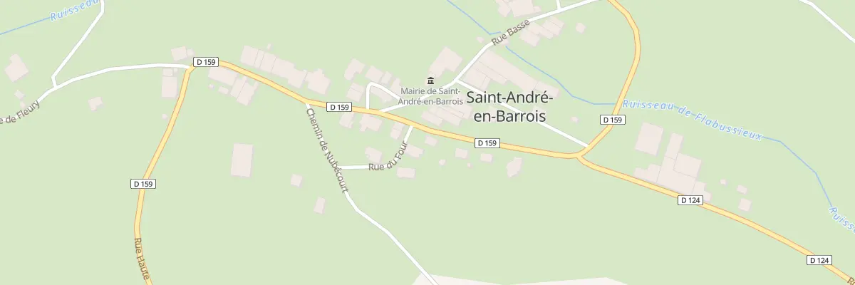 Plan du 9049 Rue du Four à Saint-André-en-Barrois