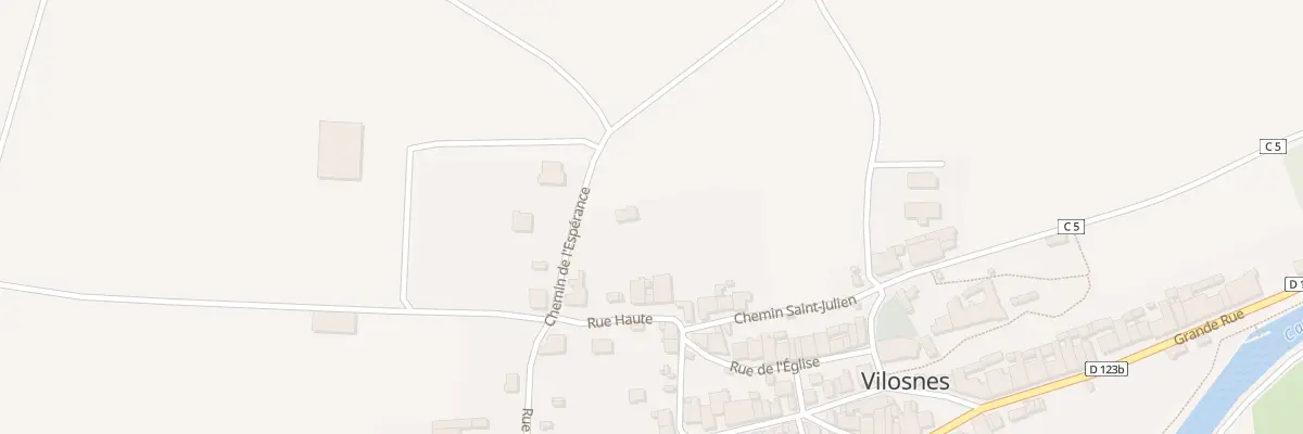 Plan du 9001 Bas du Poirier de Fer à Vilosnes-Haraumont