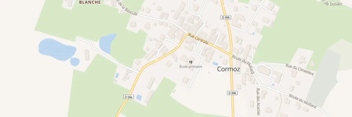 Plan du 5054 Au Bourg à Cormoz