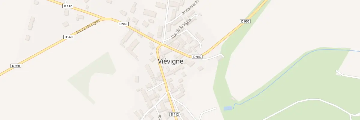 Plan du 4 Rte de Beze à Viévigne