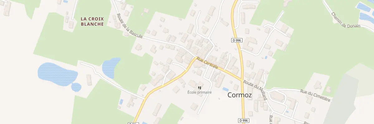 Plan du 5047 Au Bourg à Cormoz