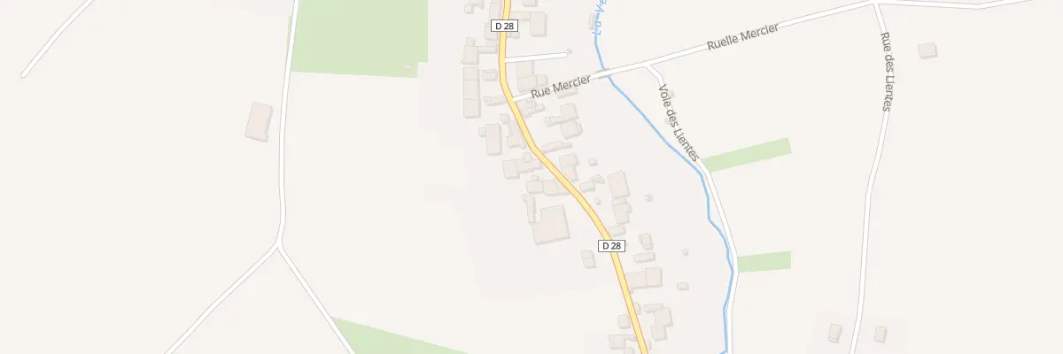 Plan du 24 Rue Entre Deux Villes à Véronnes