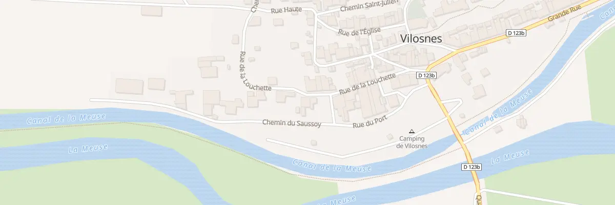 Plan du 7 Rue de la Louchette à Vilosnes-Haraumont