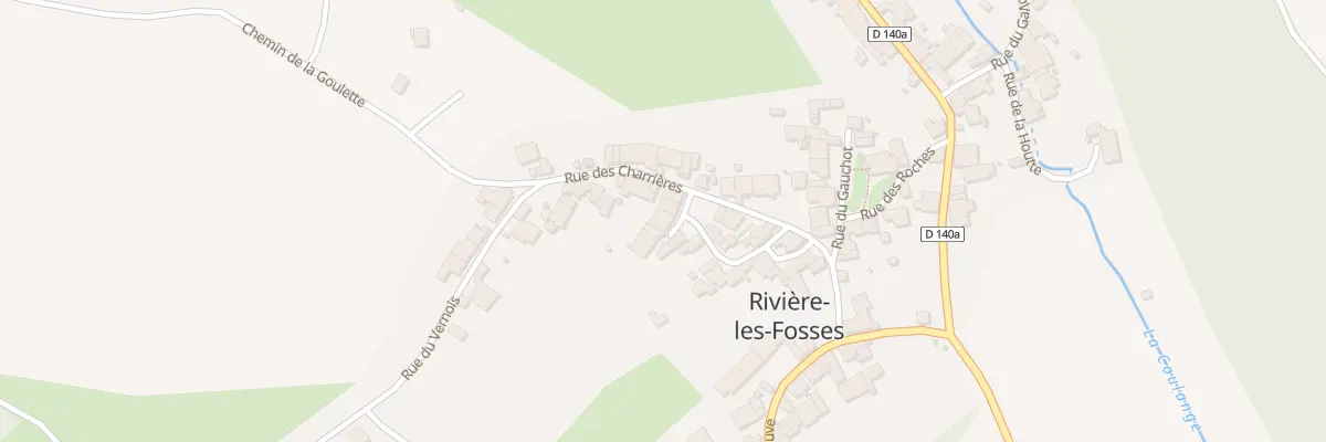 Plan du 27 Rue des Charrieres à Rivière-les-Fosses