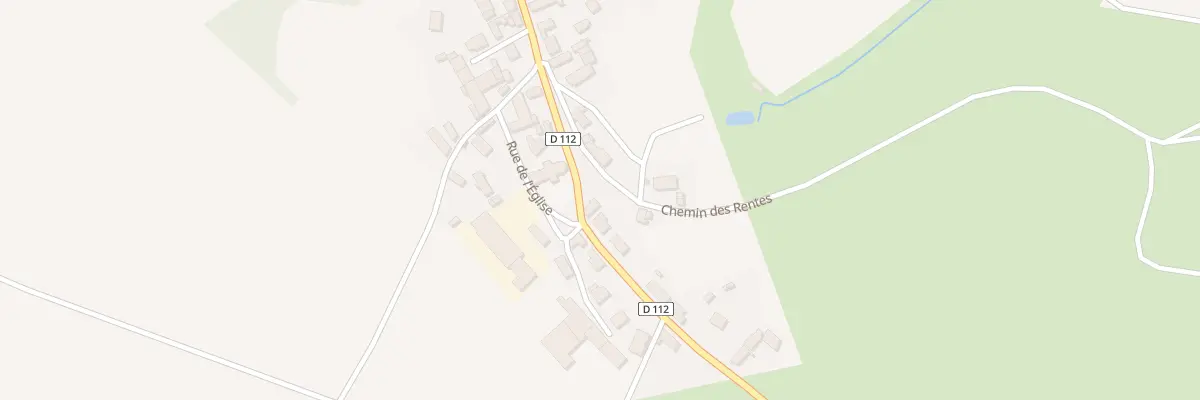 Plan du 1 Rte de Tanay à Viévigne