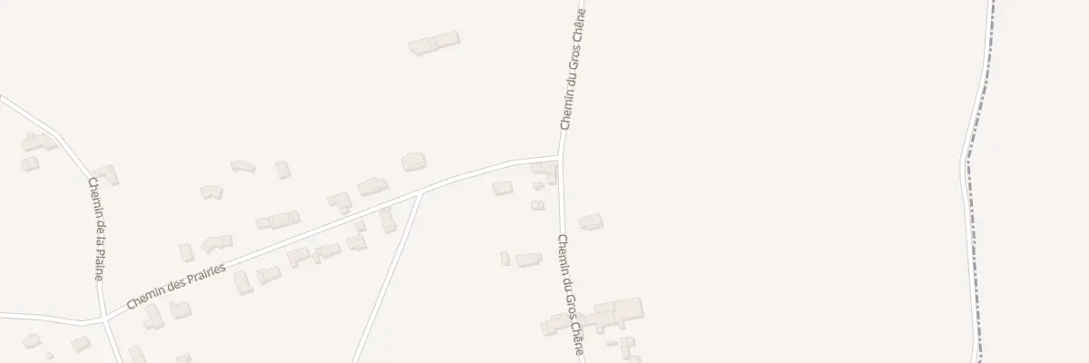 Plan du 1111 Che du Gros Chêne à Châtenay