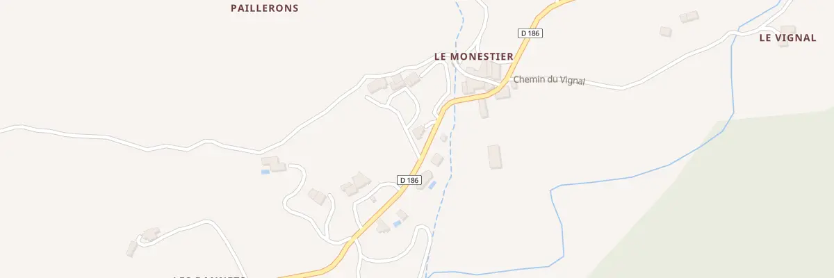 Plan du 1345 Rte de Chaudebonne à Saint-Ferréol-Trente-Pas