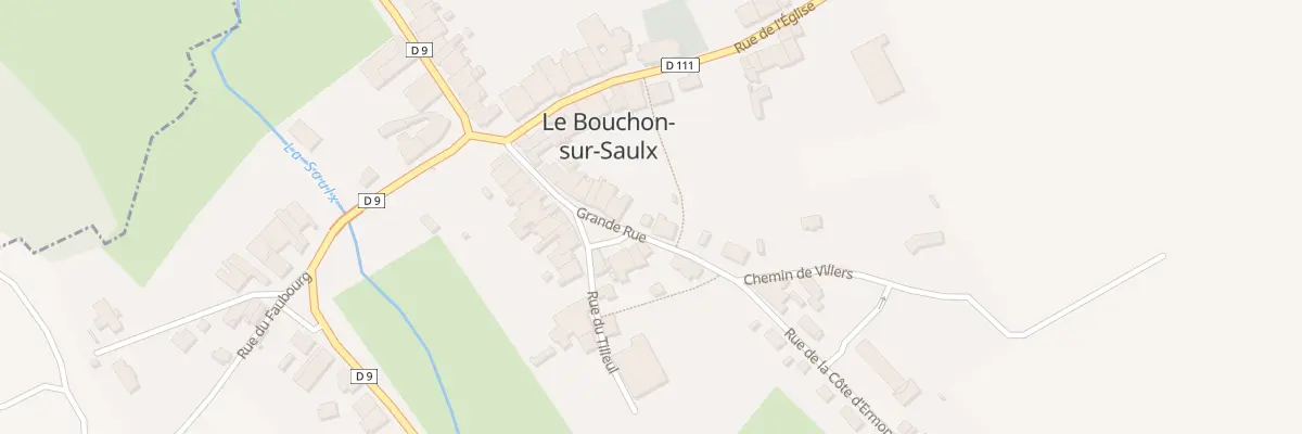 Plan du 19 Grande Rue au Bouchon-sur-Saulx