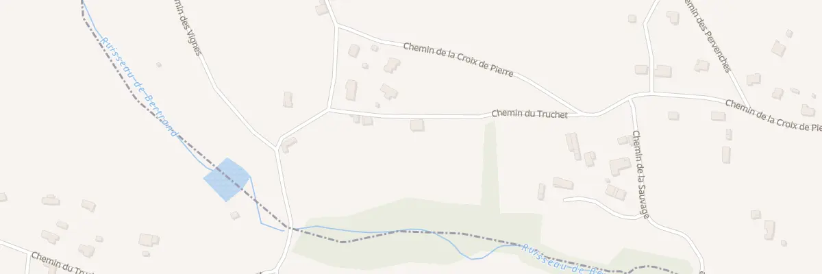 Plan du 211 Che de l’Étang à Châtenay
