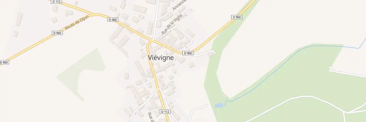 Plan du 8 Rte de Beze à Viévigne