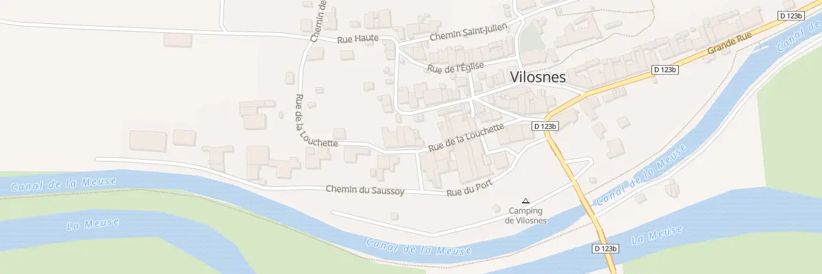 Plan du 10 Rue de la Louchette à Vilosnes-Haraumont